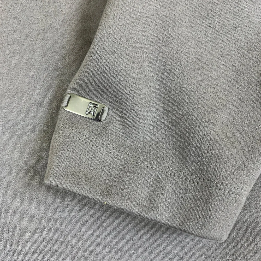Nike Tiger Woods Collection Mens XL 1/4 Zip Pullover Golf Shirt Olive Black‎ XL